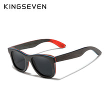 Load image into Gallery viewer, KINGSEVEN Handmade 2020 Natural Wooden Men&#39;s Glasses Polarized Sunglasses Gradient Lens Women Traveling Vintage Oculos De Sol