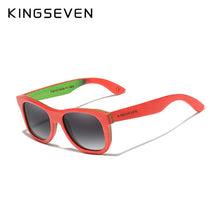 Load image into Gallery viewer, KINGSEVEN Handmade 2020 Natural Wooden Men&#39;s Glasses Polarized Sunglasses Gradient Lens Women Traveling Vintage Oculos De Sol