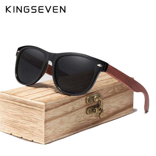 KINGSEVEN Gray Lens Sunglasses Polarized Square 2019 Luxury Brand Design Vintage Sun Glasses For Women Oculos de sol masculino